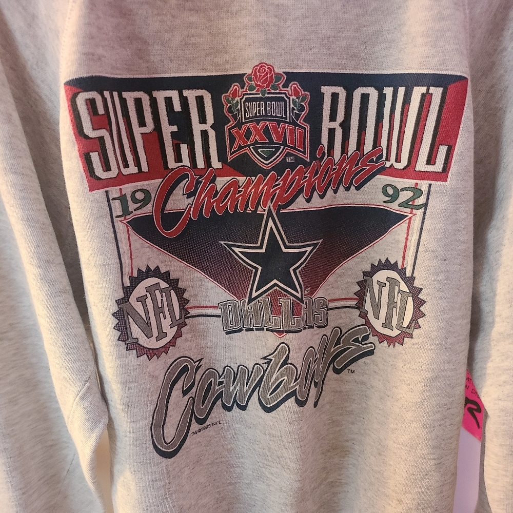 VINTAGE 1992 DALLAS COWBOYS HOODIE